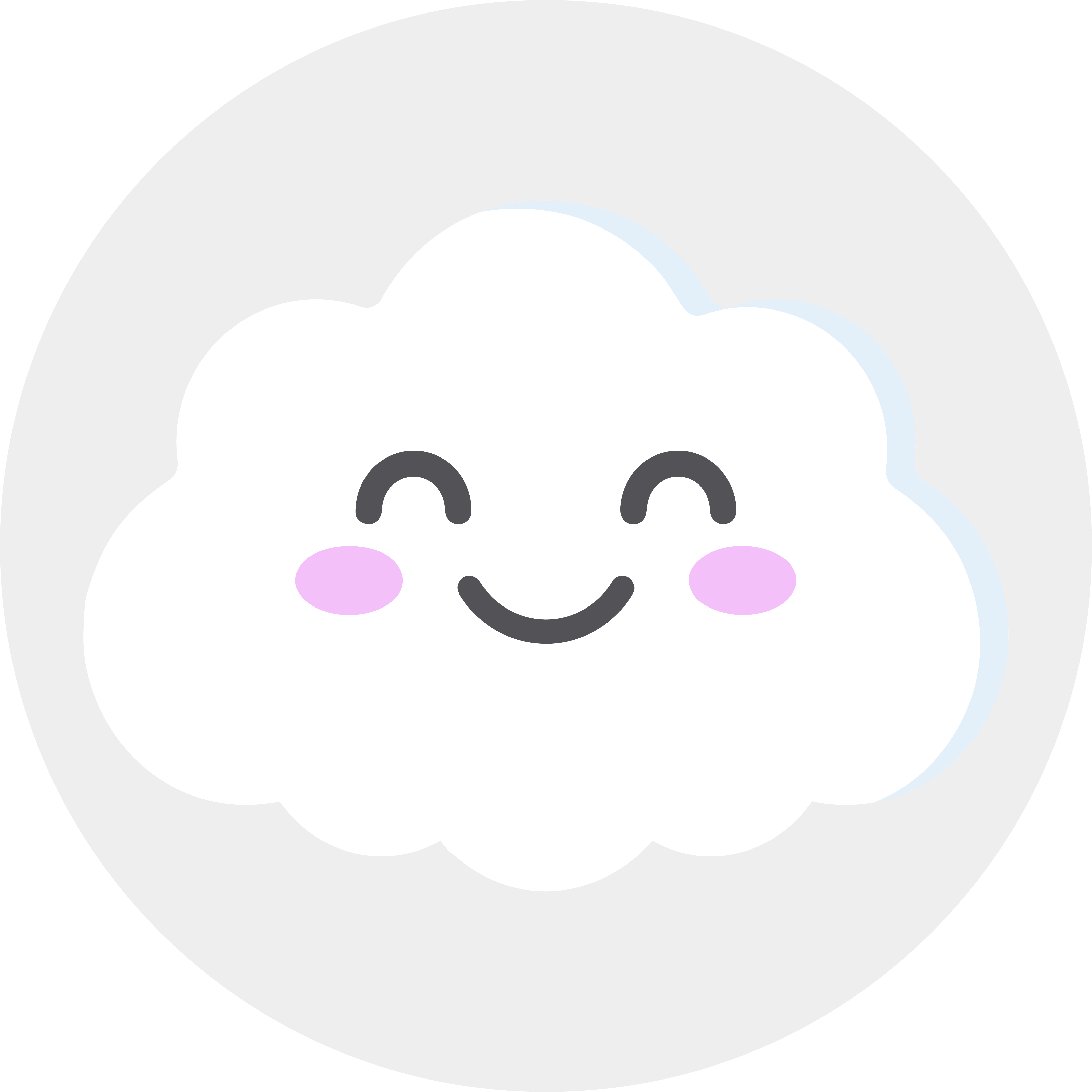 Freundliche Wolke