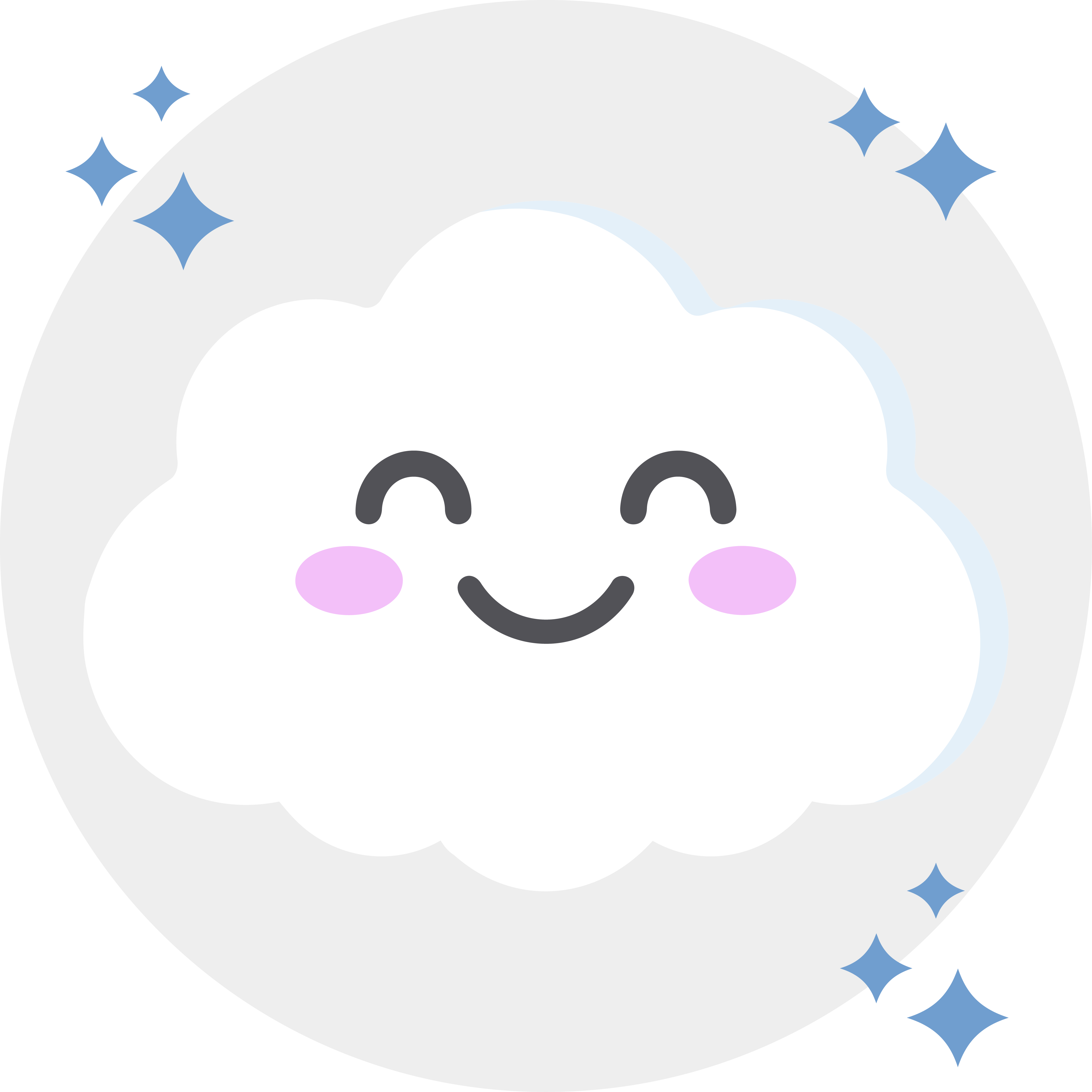 Freundliche Wolke