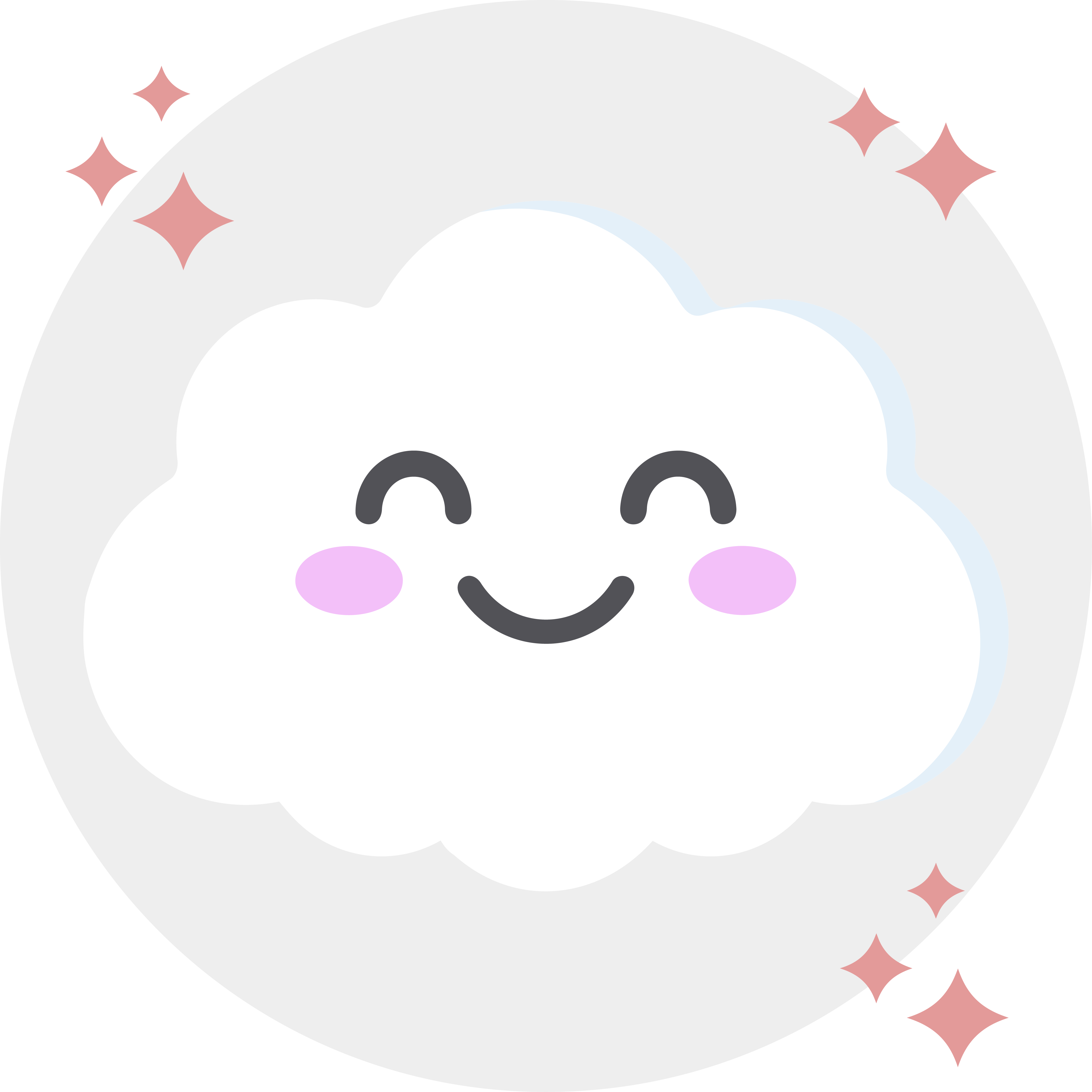 Freundliche Wolke